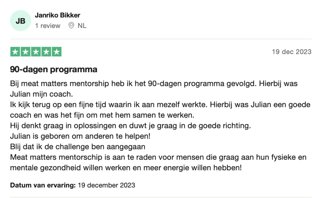 Klanten reviews
