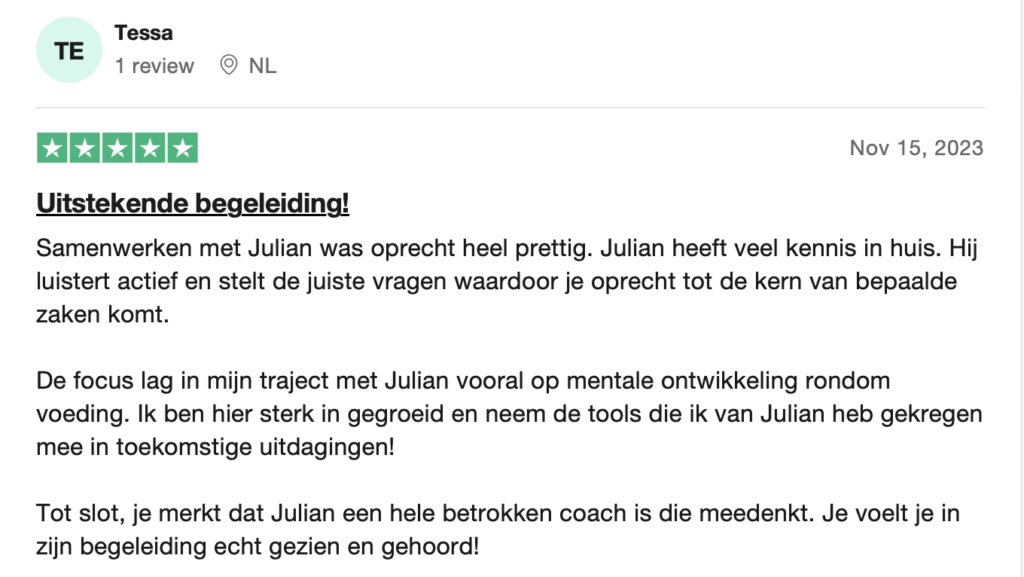 Klanten reviews