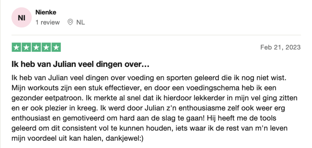 Klanten reviews