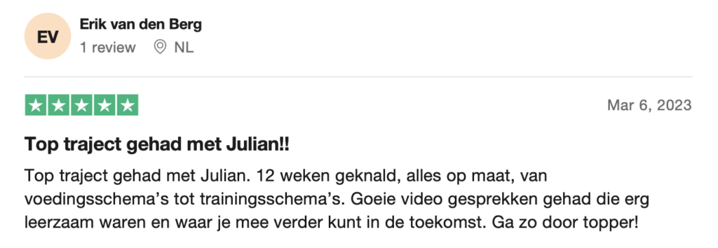 Klanten reviews