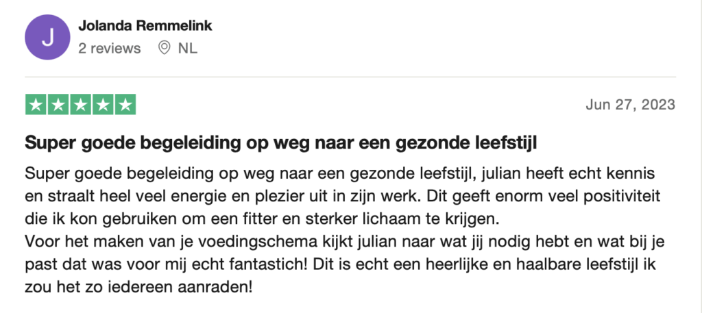 Klanten reviews