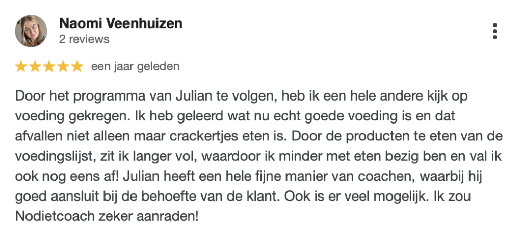 Klanten reviews